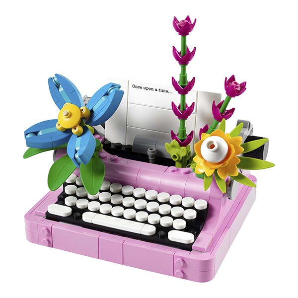 31169 Máquina de escribir con flores  (363 piezas)