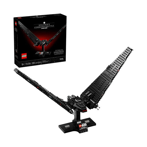 75406 Lanzadera de Mando de Kylo Ren (386 piezas)