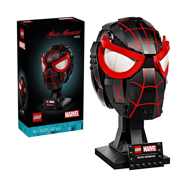 76329 Máscara de Miles Morales (487 piezas)