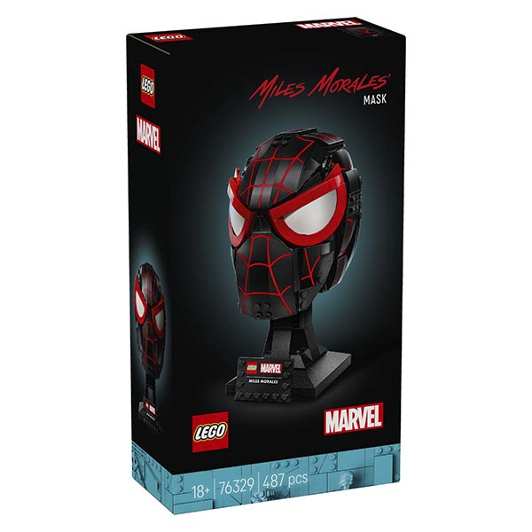 76329 Máscara de Miles Morales (487 piezas)