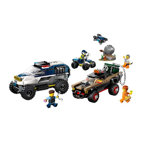 60449 Persecución policial todoterreno (467 piezas)