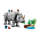 31171 Fauna Salvaje: Poderoso Rinoceronte con Pájaros (780 piezas)