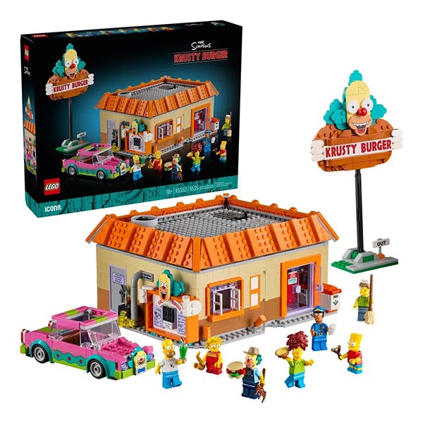 10352 Los Simpson™: Krusty Burger (1635 piezas)