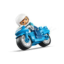 10471 MOTO DE POLICÍA AZUL (11 piezas)