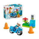 10471 MOTO DE POLICÍA AZUL (11 piezas)