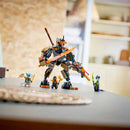 mech de misión de cole y zane dragón 71854 ninjago