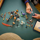 mech de misión de cole y zane dragón 71854 ninjago