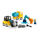 10475 VEHÍCULOS DE CONSTRUCCIÓN 3 EN 1 (22 PIEZAS)