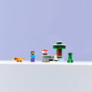 la aventura de steve en la taiga 21583 minecraft