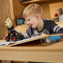 moster jam grave digger fuego y hielo 42219 technic