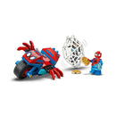 11206 SPIDEY EN SU MOTO VS RHINO (61 piezas)