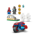 11206 SPIDEY EN SU MOTO VS RHINO (61 piezas)