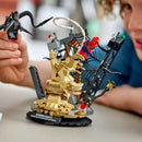 batalla épica spider man vs sandman 76334 marvel