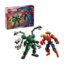 batalla de armaduras robóticas spider man vs doc ock 76338 marvel