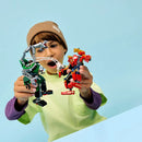 batalla de armaduras robóticas spider man vs doc ock 76338 marvel