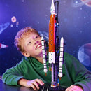 cohete del sistema de lanzamiento espacial nasa artemis 42221 technic