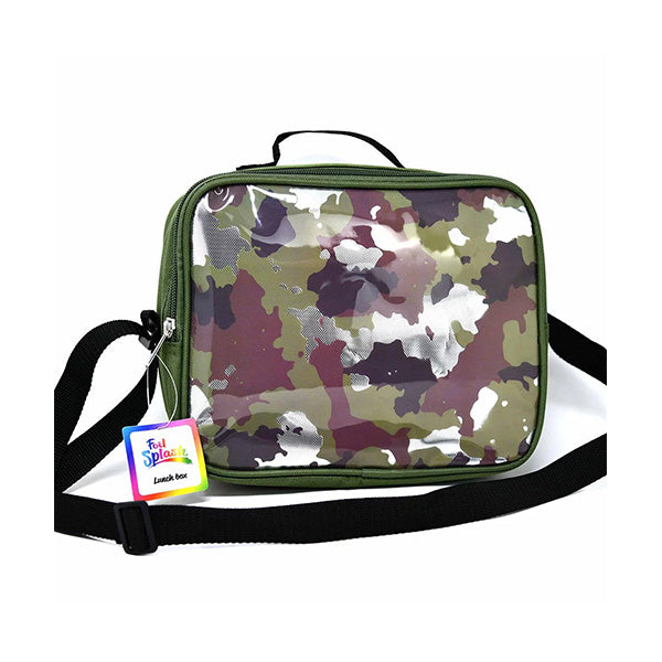 Lonchera rectangular Green Camo