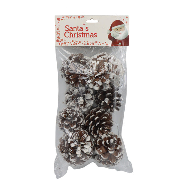 Set de ornamentos cono de pino TF4440NA/WHBAG