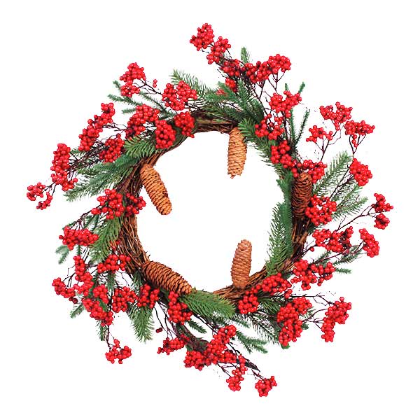 Corona 24Pulg Roja Wf1455R-W2