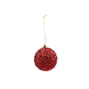 Esfera roja glitter 8cm WF1924R