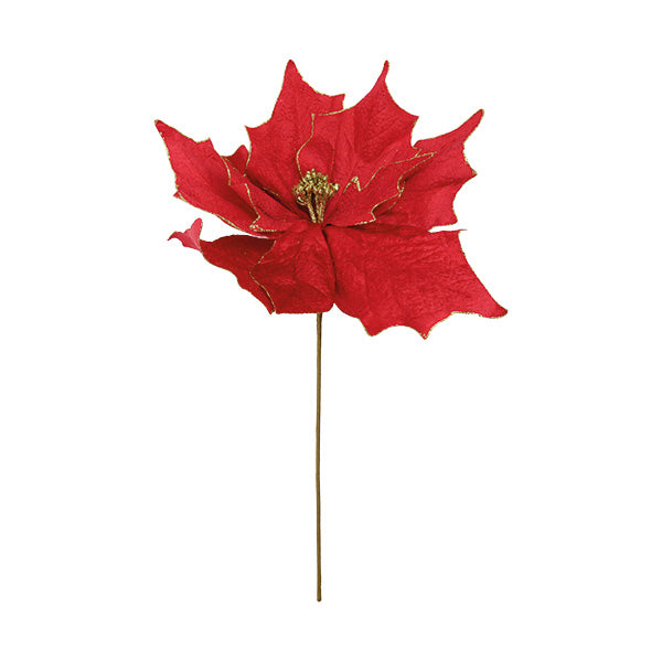 Pastora poinsettia roja 45cm