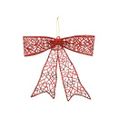 Ornamento lazo rojo 32cm