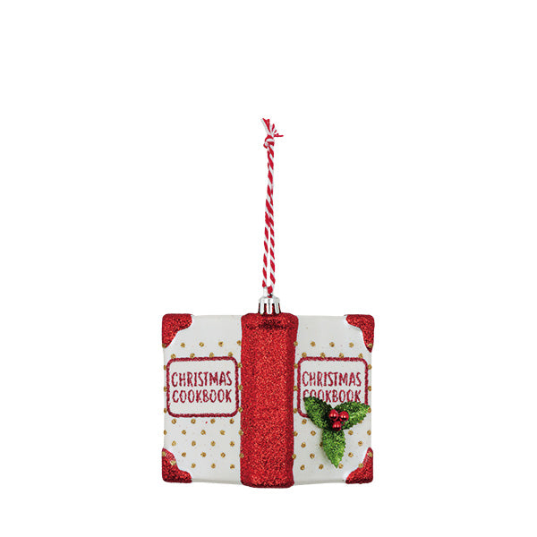 Ornamento caja de regalo 10cm