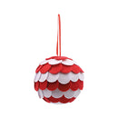 Caja de esferas 4 unidades rojas