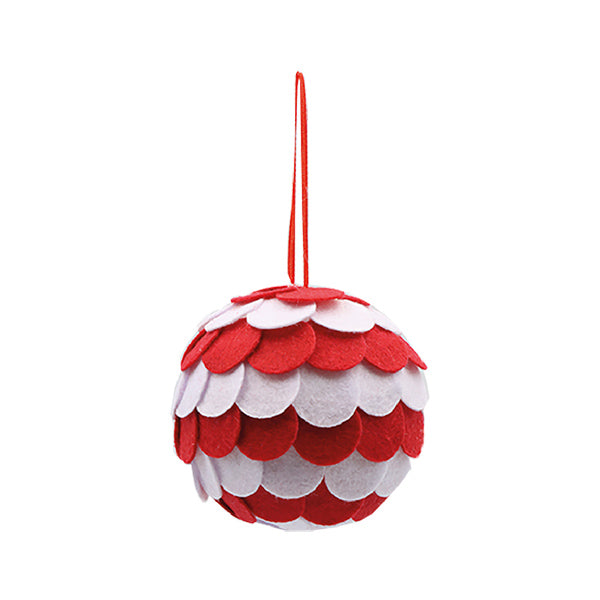 Caja de esferas 4 unidades rojas