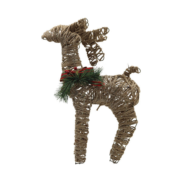 Adorno reno metal 50cm