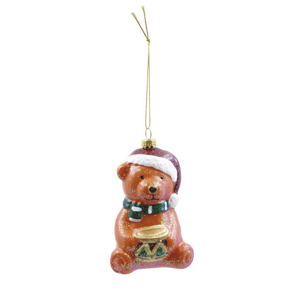 Ornamento navideño tambor