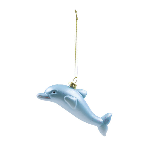 Ornamento navideño delfín
