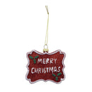 Ornamento navideño letrero