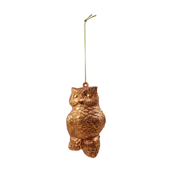 Ornament figura de búho 10cm