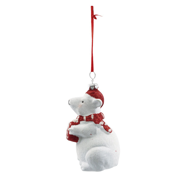Ornamento navideño oso