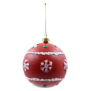 Esfera decorada navidad 7cm