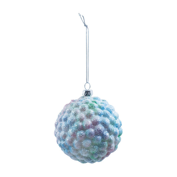 Esfera 8cm burbujas colores