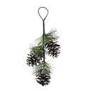 Ornamento bellota pine cone HX18005WS