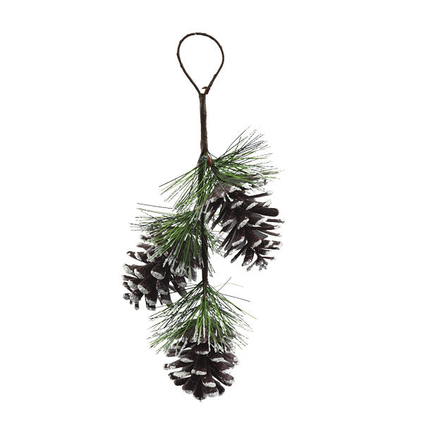 Ornamento bellota pine cone HX18005WS