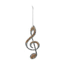 Ornamento notas musical 13cm