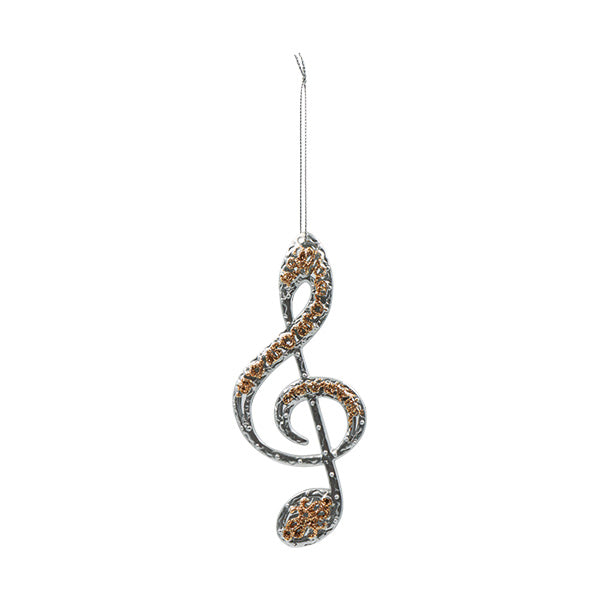 Ornamento notas musical 13cm