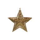 Estrella para árbol dorada 20cm