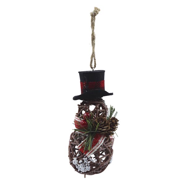 Ornamento navideño snowman