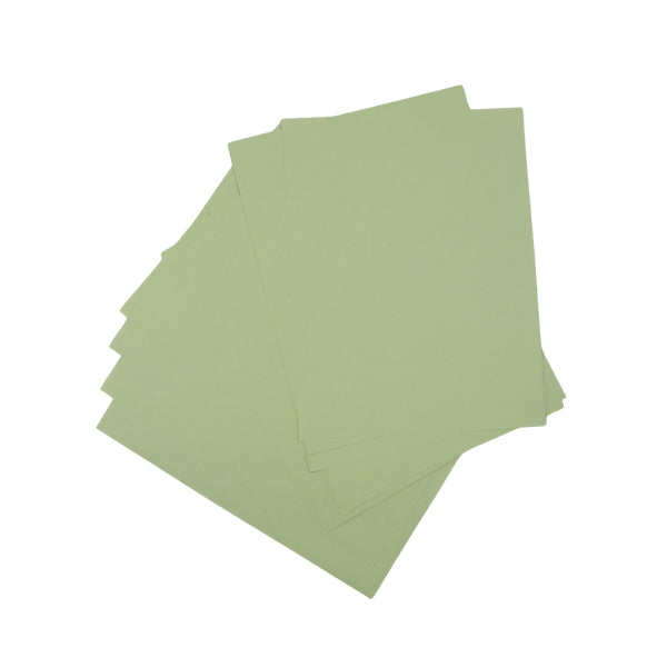 Papel Bond tamaño carta 25 unidades verde pastel Primavera