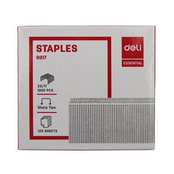 Grapa 23/17 1000 unidades Deli.