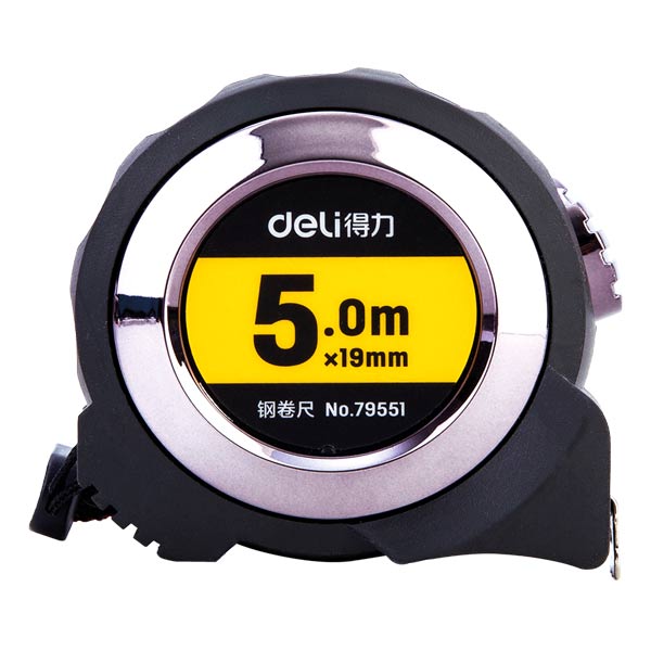 Cinta metrica 5 metros 19 milimetros Deli.
