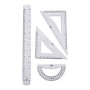 Juego geometría 30 centímetros.