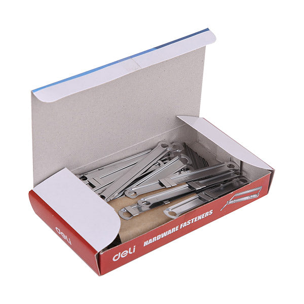 Fastener metalico 50 unidades Deli.