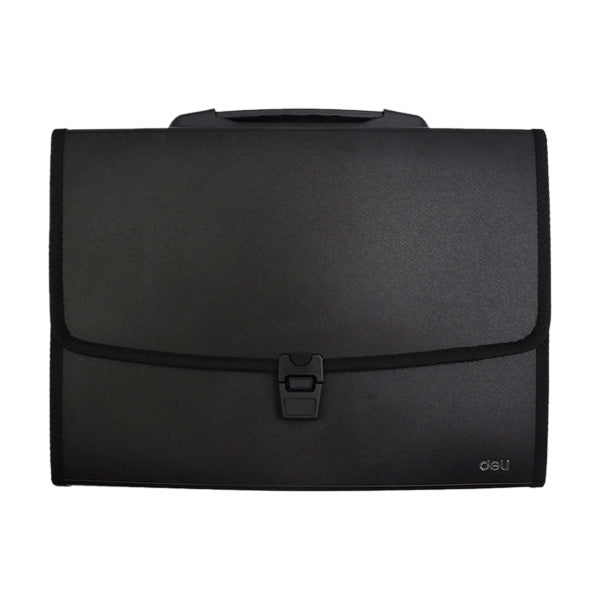 Carpeta A4 expandible negra Deli.