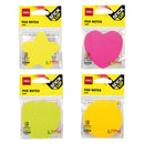 Notas adhesivas 3x3" 100 hojas.